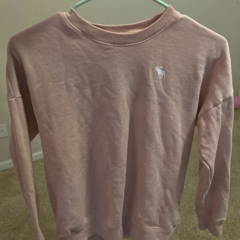 Abercrombie & Fitch Kids Pink Sweatshirt - Picture 1 of 2